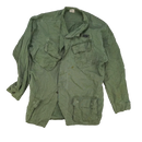 USGI Olive Jungle Fatigue Shirt - Large Long - US Army Surplus - Field Shirts