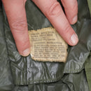 USGI Olive Rubber Coated Raincoat - 36R - Small - US Army Surplus - Rain Jackets