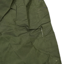 USGI Olive Rubber Coated Raincoat - 36R - Small - US Army Surplus - Rain Jackets