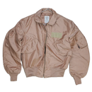 USGI Tan CWU-36/P Flyer's Summer Jacket - Medium - US Army Surplus - Flight Jackets