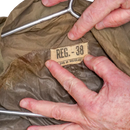 USGI Taupe Shade No. 179 Nylon Raincoat - 38R, Medium