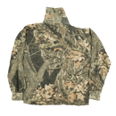 Vintage 90's Mossy Oak Mock Neck Shirt by Sasquatch - USA Made - L - Army & Outdoors - Plain & Print T-Shirts