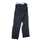 Vintage Black Wool Service Dress Trousers - 28x27, Small