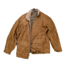 Vintage Brown Lined Work Jacket - Medium