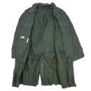 Vintage Dark Green All Weather Coat - Small