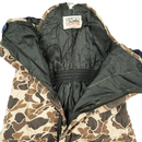 Vintage Duck Hunter Insulated Coveralls by Walls - Made in USA - Large - Army & Outdoors - Overalls