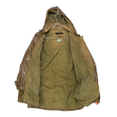 Vintage Rubberized Olive Rain Jacket - Large