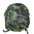 Vintage Woodland Camo Vinyl Backpack