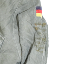 West German Olive Field Shirt w/ 'Nirvana' Print - Small - German Army Surplus - Field Shirts