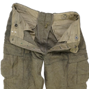 West German Wool Field Trousers - 170/82, Medium - German Army Surplus - Combat Trousers