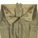 West German Wool Field Trousers - 72cm - German Army Surplus - Work Trousers