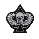 Winged Skull on Spade Morale Patch