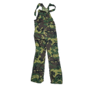 Woodland Camo Bib Overalls - Medium - Army & Outdoors - Overalls