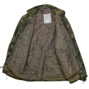 Woodland M-65 Style Jacket with Liner - Medium - Army & Outdoors - Field Jackets