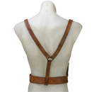Yugoslavian JNA Leather Belt and Suspenders - Large