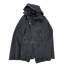 Yugoslavian Navy Black Wool Cloak - Large