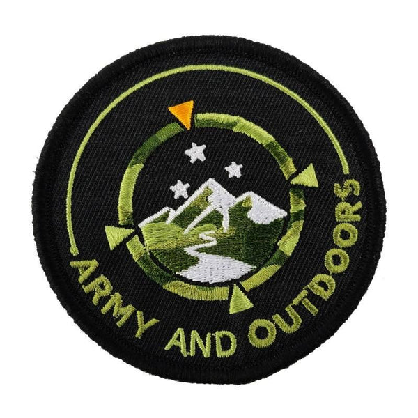 Army and Outdoors Embroidered Patch