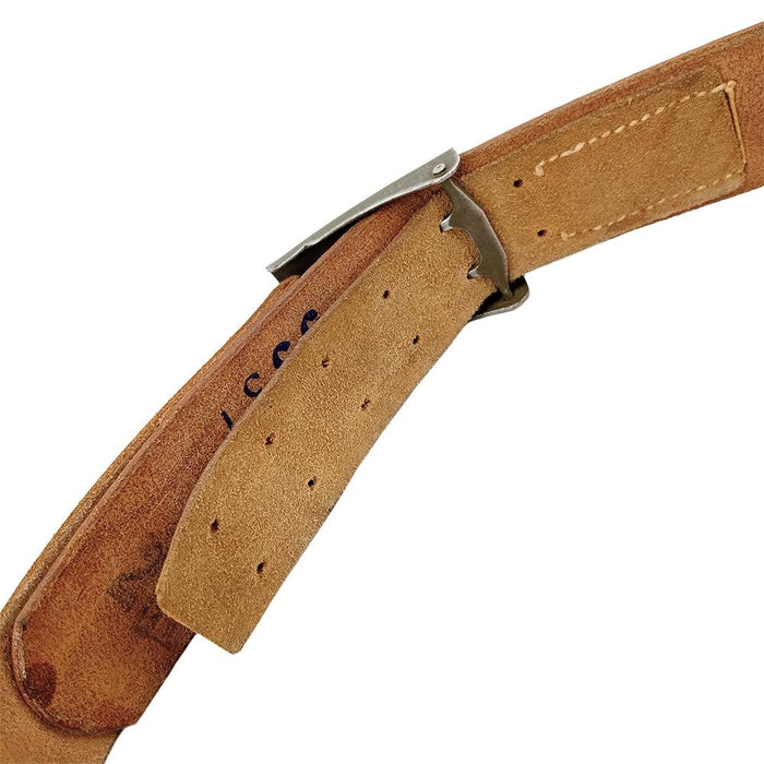 Czech Army Brown Leather Belt - Czech Army Surplus - Load Belts