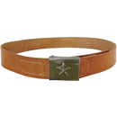 Czech Army Brown Leather Belt - Czech Army Surplus - Load Belts