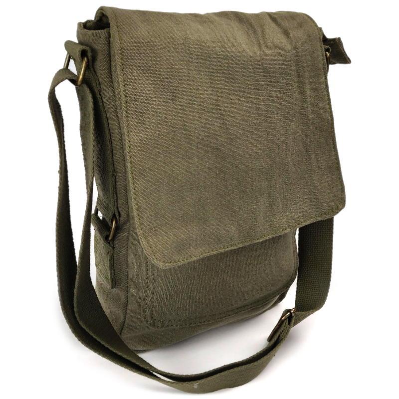 Canvas military hotsell messenger bag