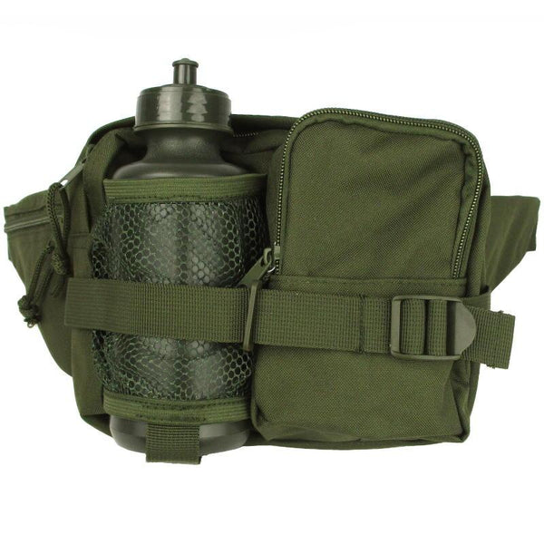 Waist Pack With Bottle - Olive Drab