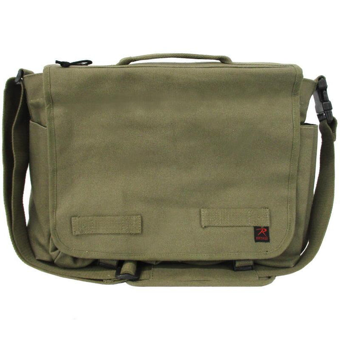 Concealed Carry Canvas Messenger Bag - Main Image