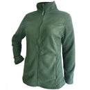 Ivy Fleece Jacket - Moss Green - Kiwistuff - Clearance Fleeces