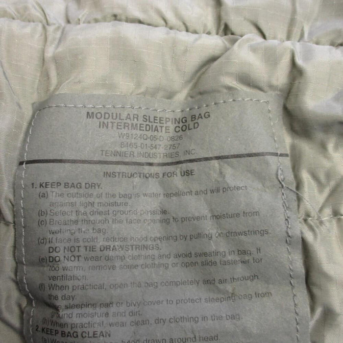 ECWS Intermediate Sleeping Bag1