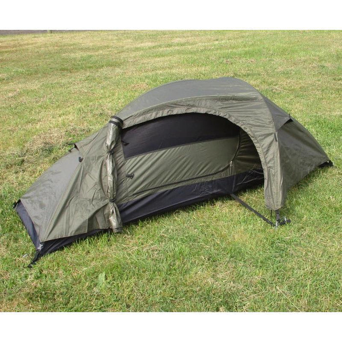 mil tec 1 mann zelt recon test Olive Drab One Man Recon Tent