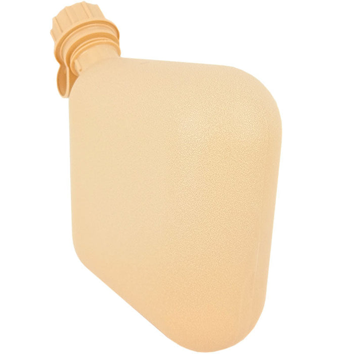 US 2QT. Collapsible Tan Canteen - New - US Army Surplus - Canteens & Bottles