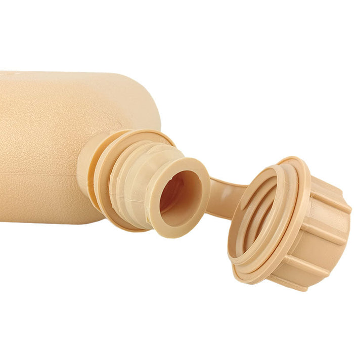 US 2QT. Collapsible Tan Canteen - New - US Army Surplus - Canteens & Bottles