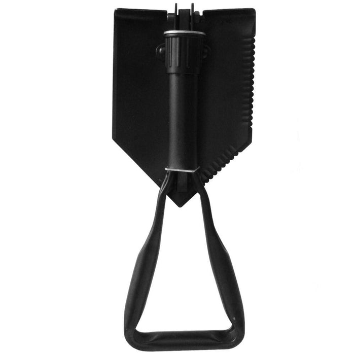 Black Tri-Folding Shovel