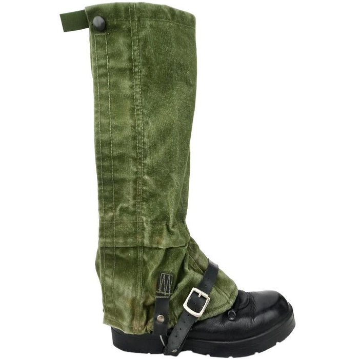 British Army OD Canvas Gaiters