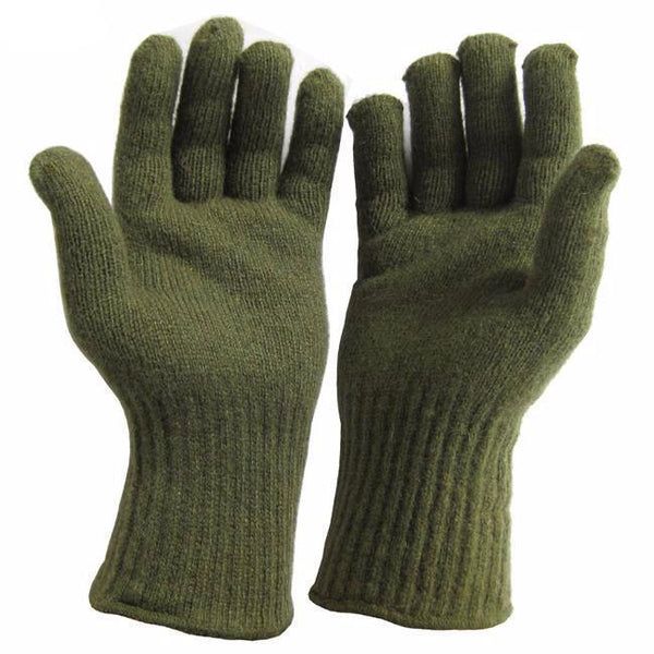 US Army Woolen Insert Gloves - New