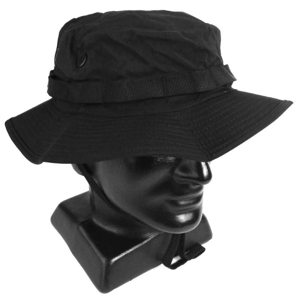 Black Waterproof Boonie Hat