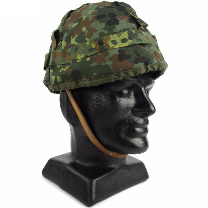 Flecktarn Helmet Cover - New