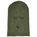 Knitted 3 Hole Balaclava - OD - Mil-Tec - Beanies & Balaclavas