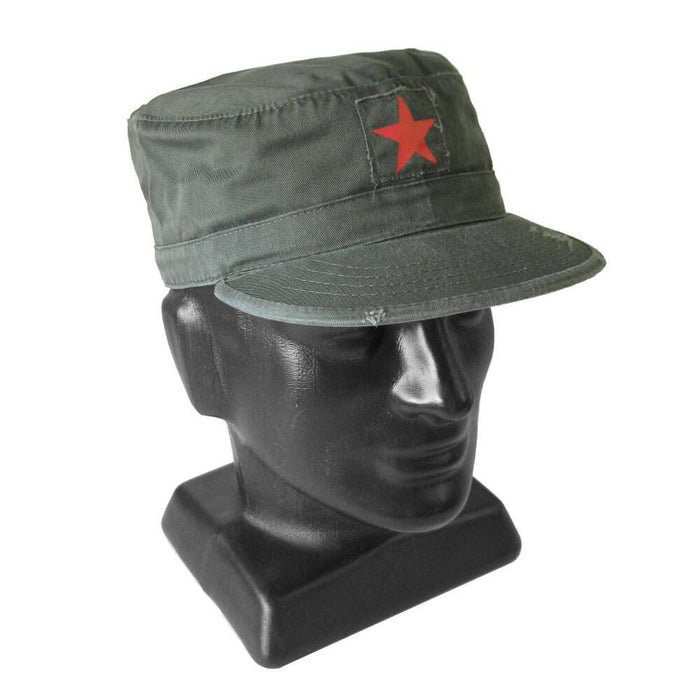 Vintage Fatigue Cap - Red Star