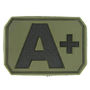 Rubber Blood Type Patch - Viper - Flags, Badges & Insignia