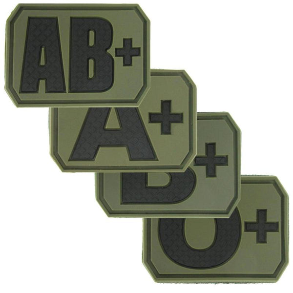 Rubber Blood Type Patch