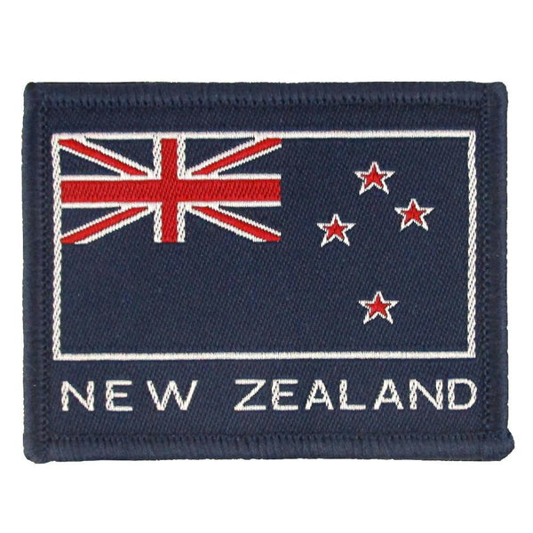 New Zealand Flag Embroidered Patch