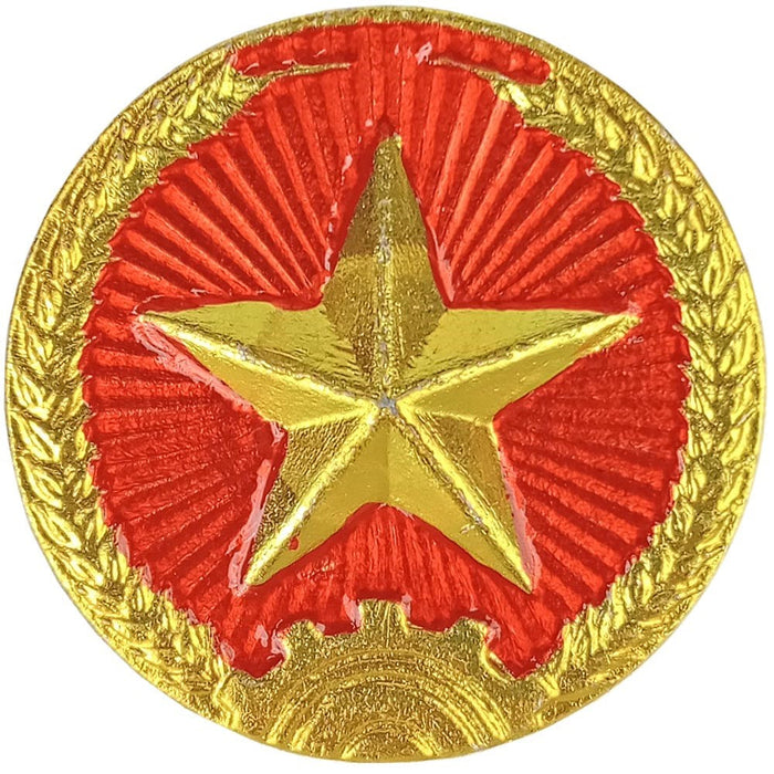 North Vietnamese Helmet Badge