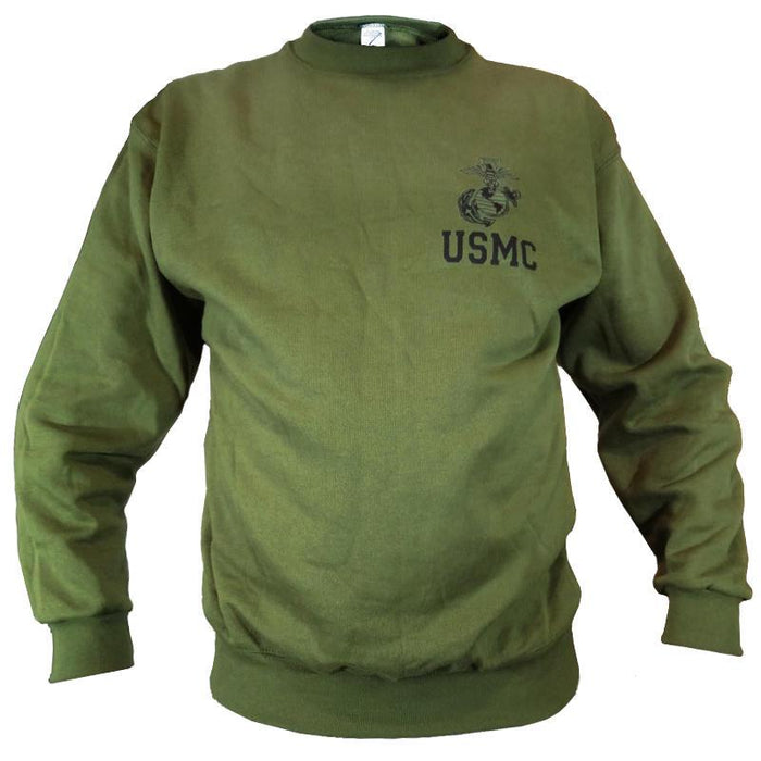 USMC OD Sweat Shirt