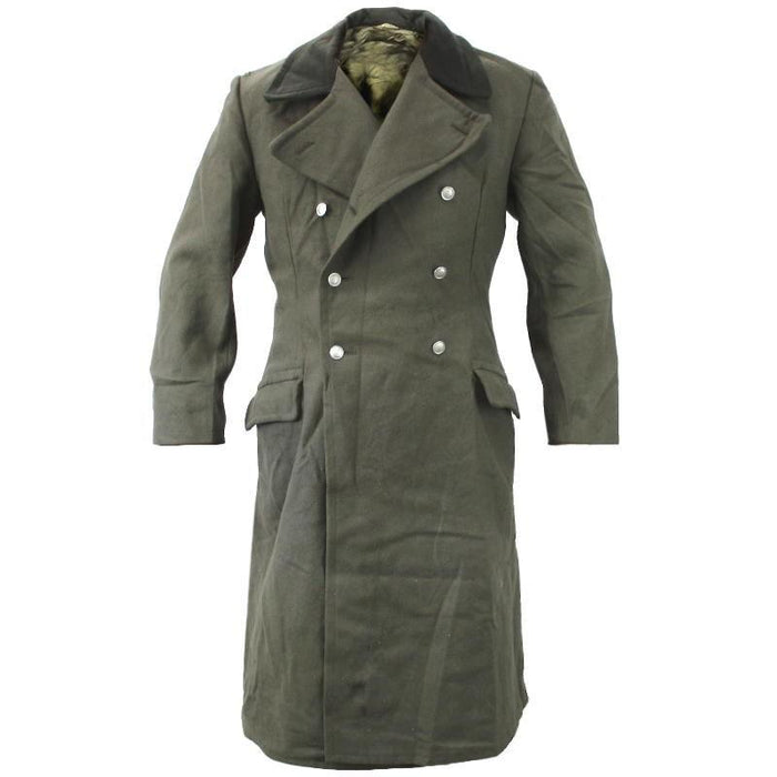 East German Grey Wool Overcoat
