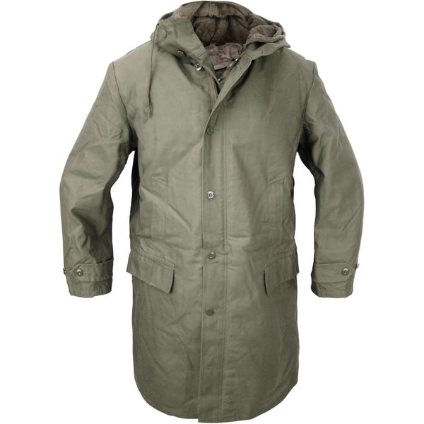 German OD Long Lined Parka - German Army Surplus - Parkas