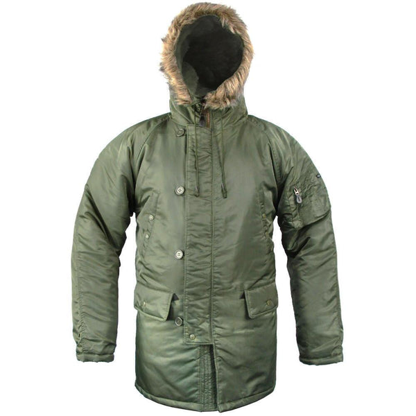 N3B Cold Weather Parka - Green