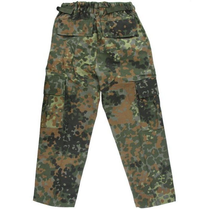Kids Flecktarn BDU Trousers - Mil-Tec - Combat Trousers