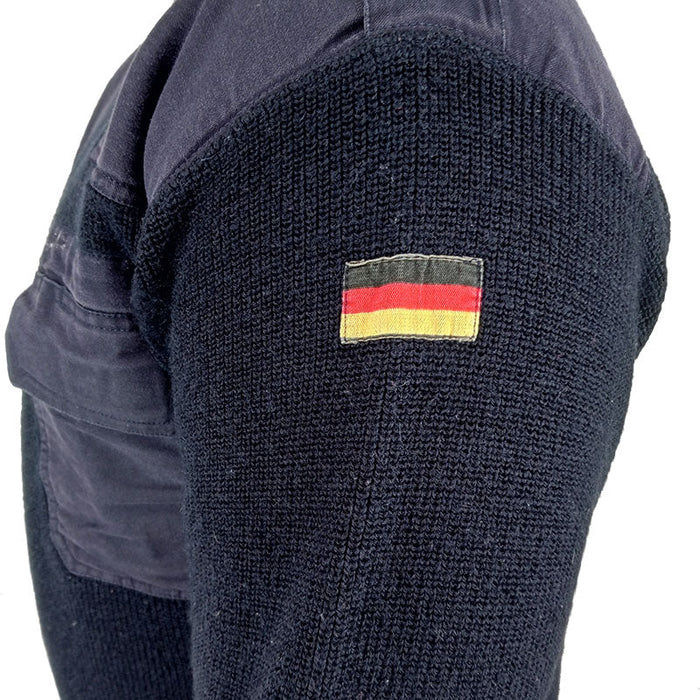 German Navy Wool Jersey - Repaired