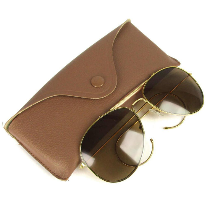 Brown Lens Aviator Sunglasses