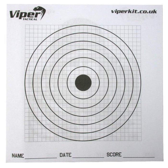 Viper PRO BB Paper Target - Pack of 100 - Viper - Airsoft